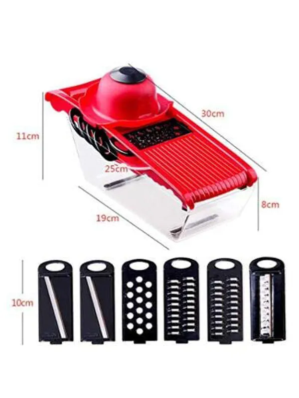 10 In 1 Vegetable Cutter Red