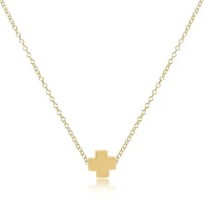 16'' SIGNATURE CROSS NECKLACE