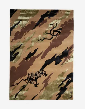 2158 DPM: Bonsai Forest Rug Large Woodland