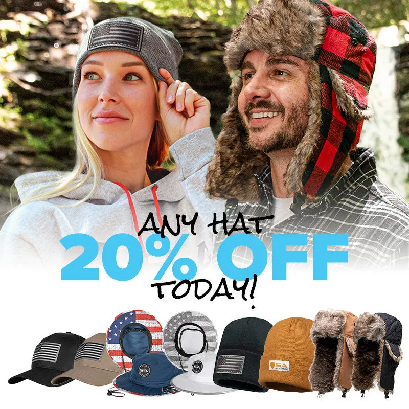 30% OFF ALL HATS