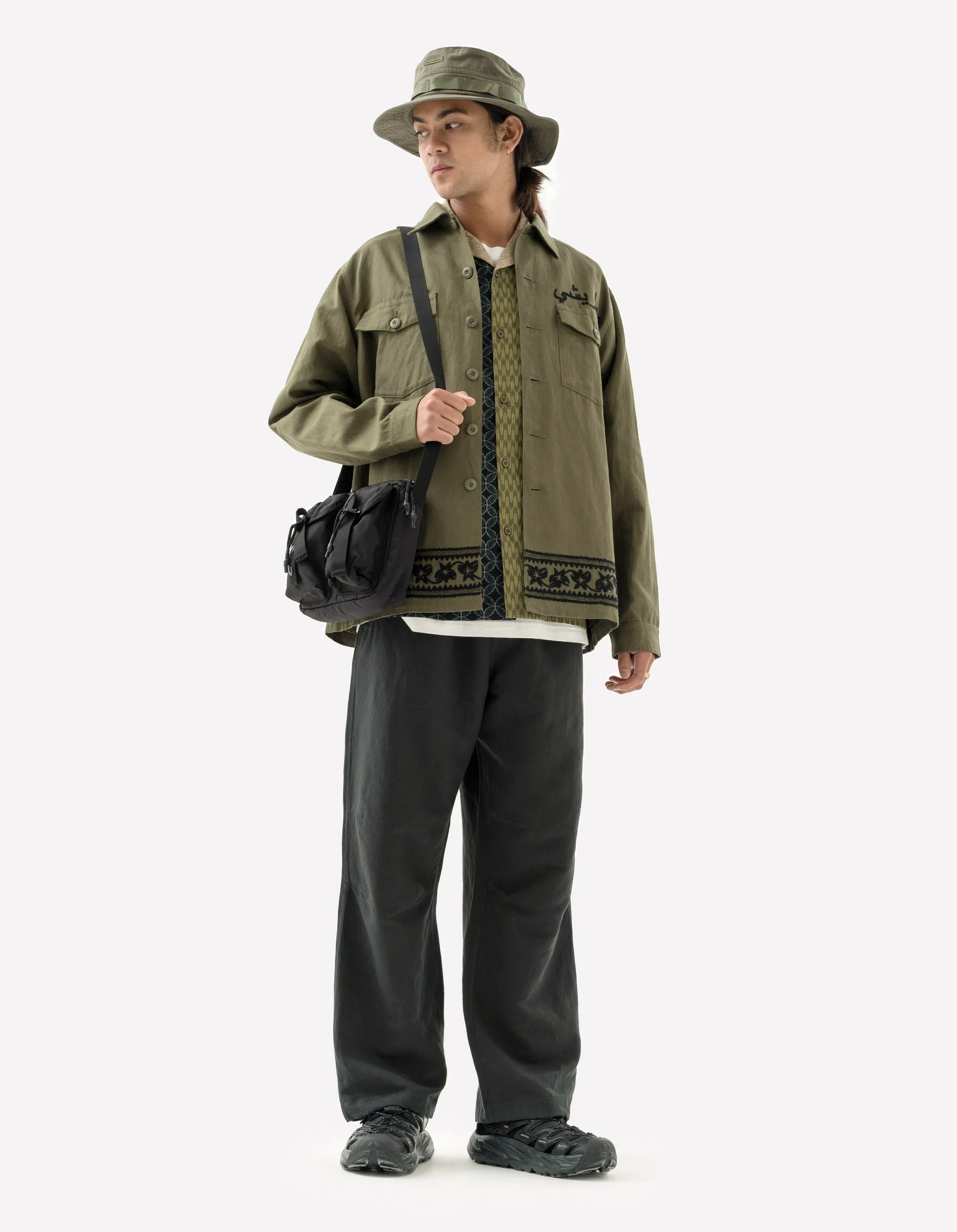 5237 Thar Dragon Utility Shirt Olive OG-107F