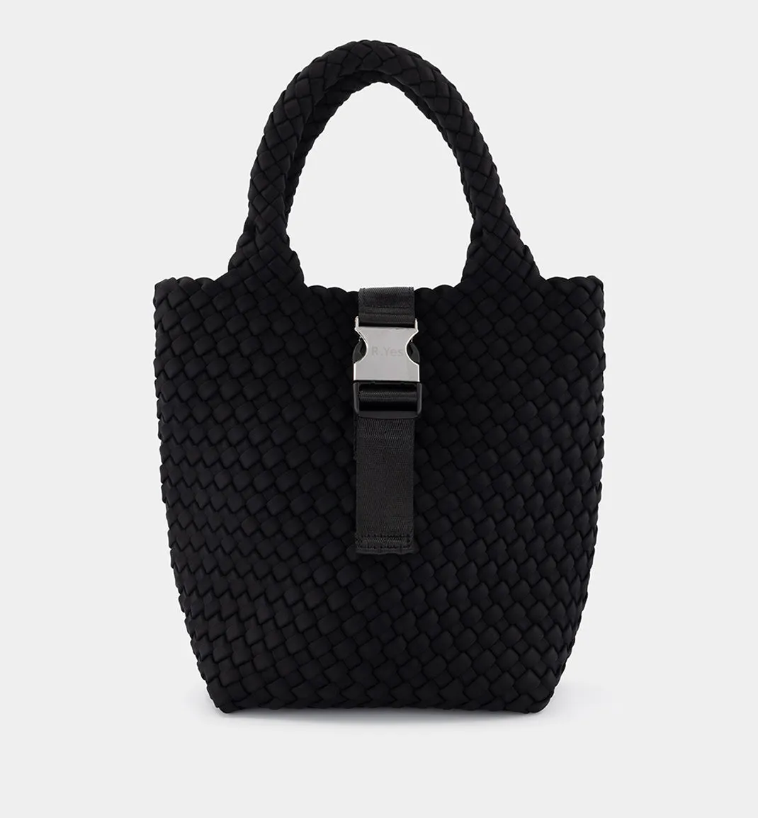 Abundance Woven Paperback Bag | Black