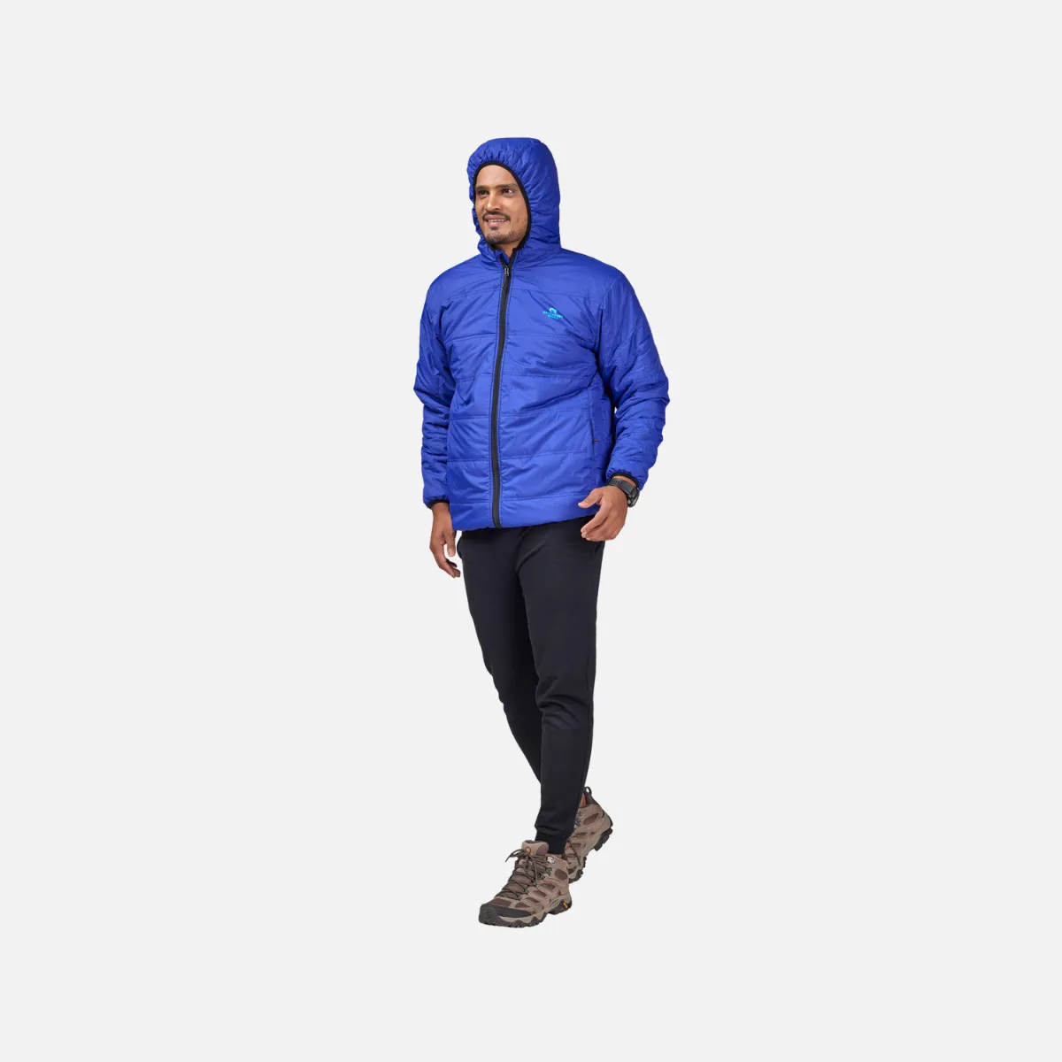 Adventure Worx Lumi Quilted Camping Men’s Jacket 5 degrees -Blue