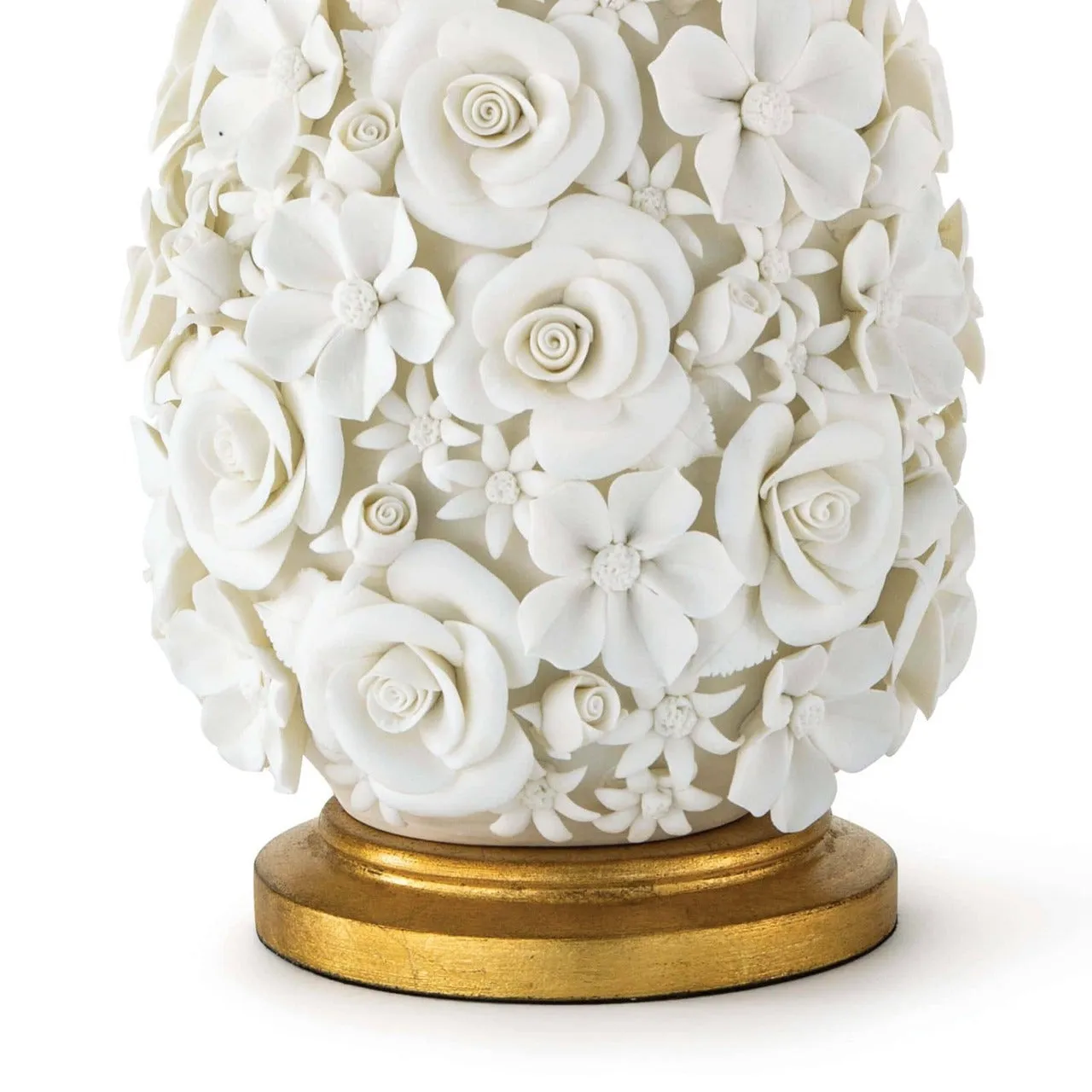 ALICE PORCELAIN FLOWER TABLE LAMP