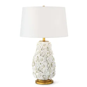 ALICE PORCELAIN FLOWER TABLE LAMP