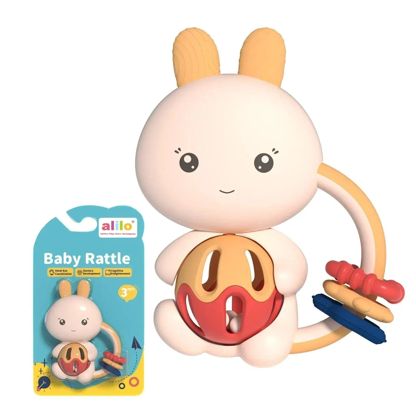 Alilo Baby Rattle 3m 