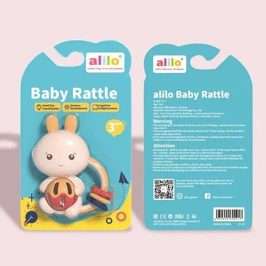 Alilo Baby Rattle 3m 