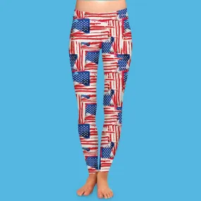 All American Women's USA Leggings