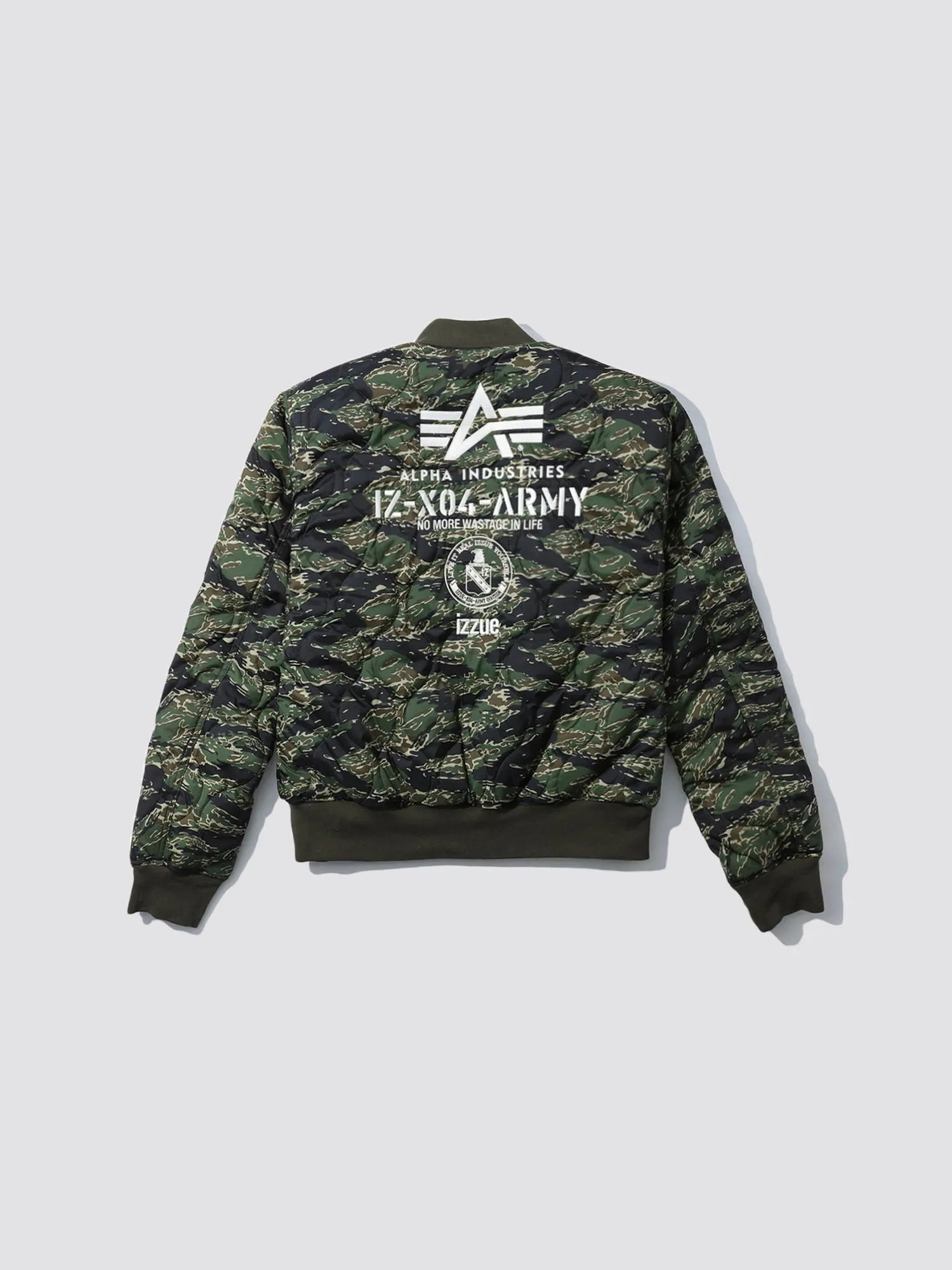 ALPHA X IZZUE MA-1 BOMBER JACKET