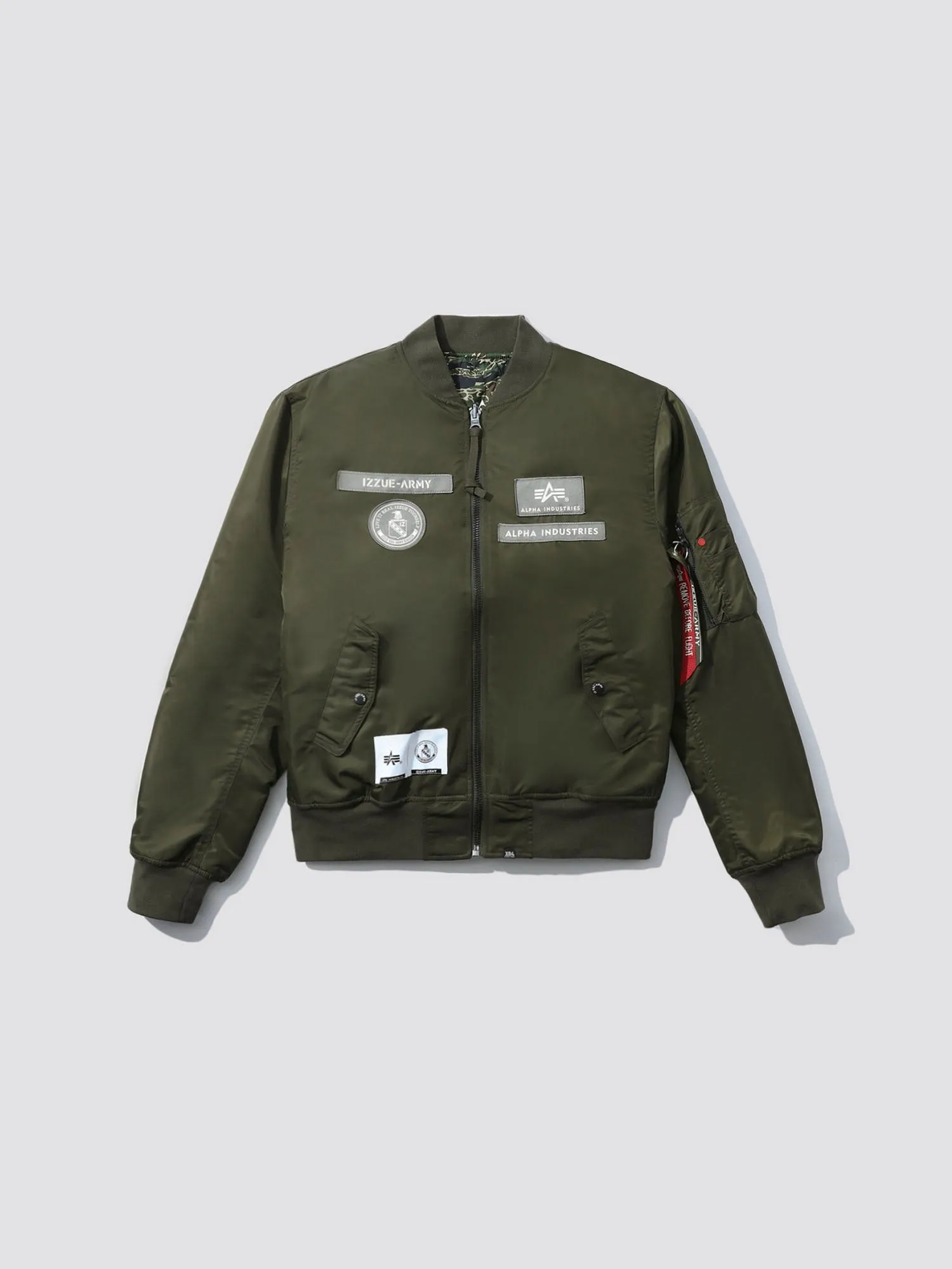 ALPHA X IZZUE MA-1 BOMBER JACKET