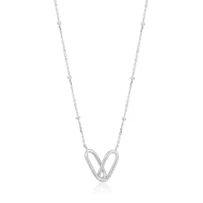 Ania Haie Beaded Chain Link Necklace - Silver