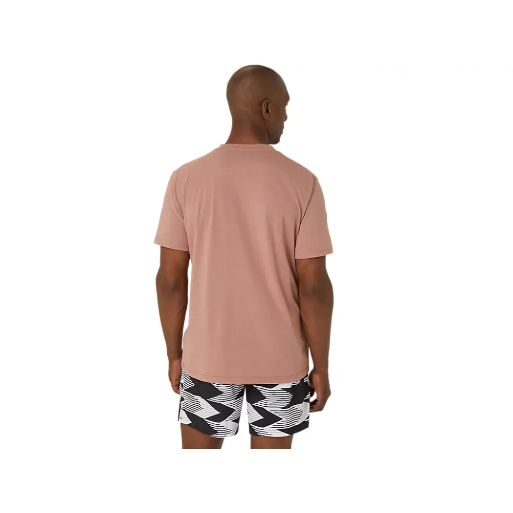 ASICS Men's Seasonal Logo Graphic Short Sleeve Top (Umeboshi)