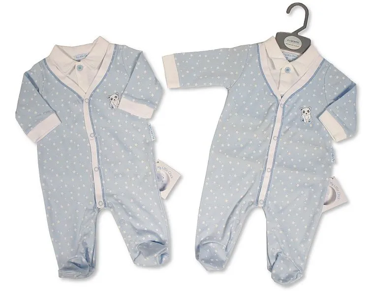 Baby Boys Faux 2 pcs Set - Panda  (PK6) (NB-6) BIS-2020-2562