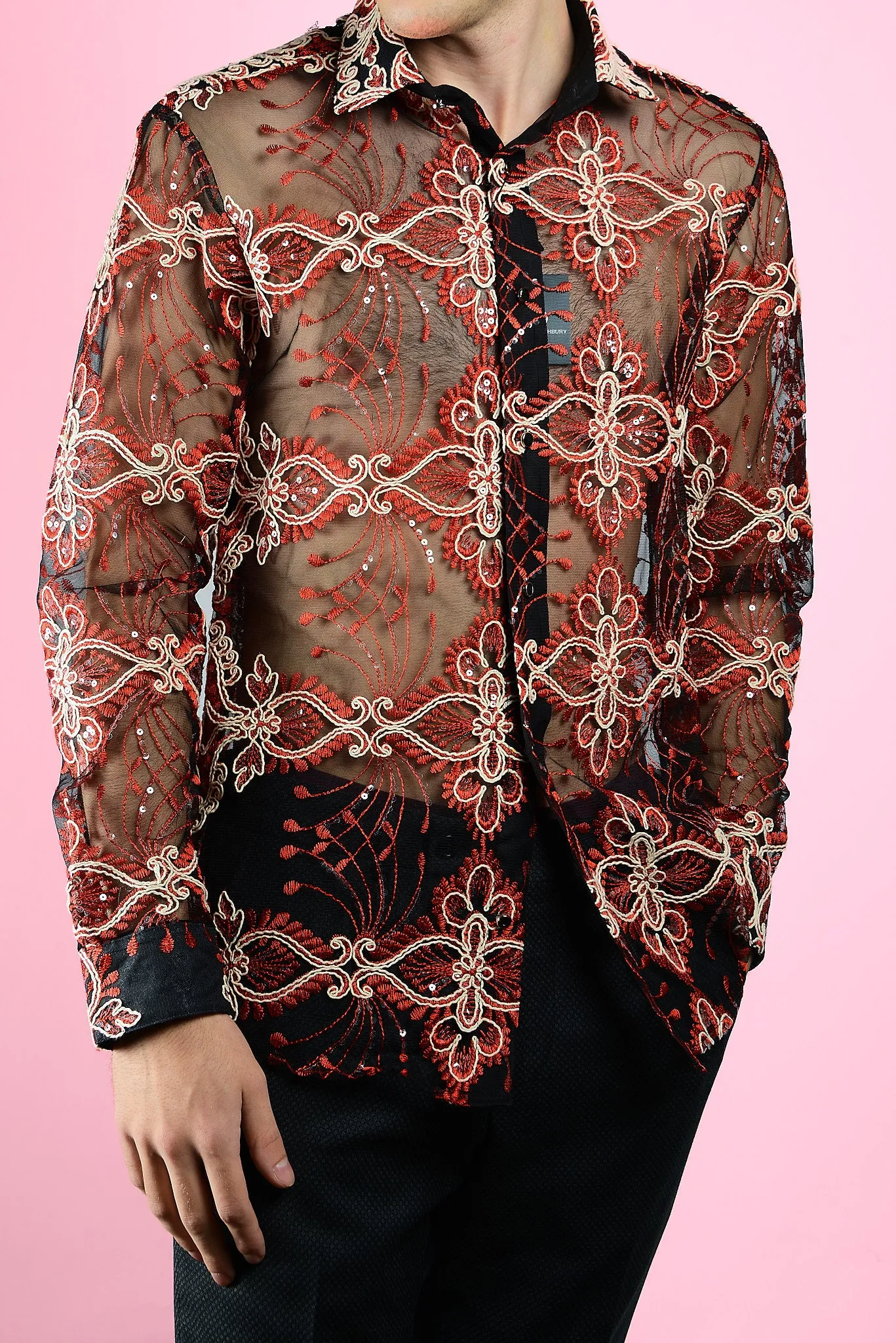 Biscayne Embellished Ls Shirt