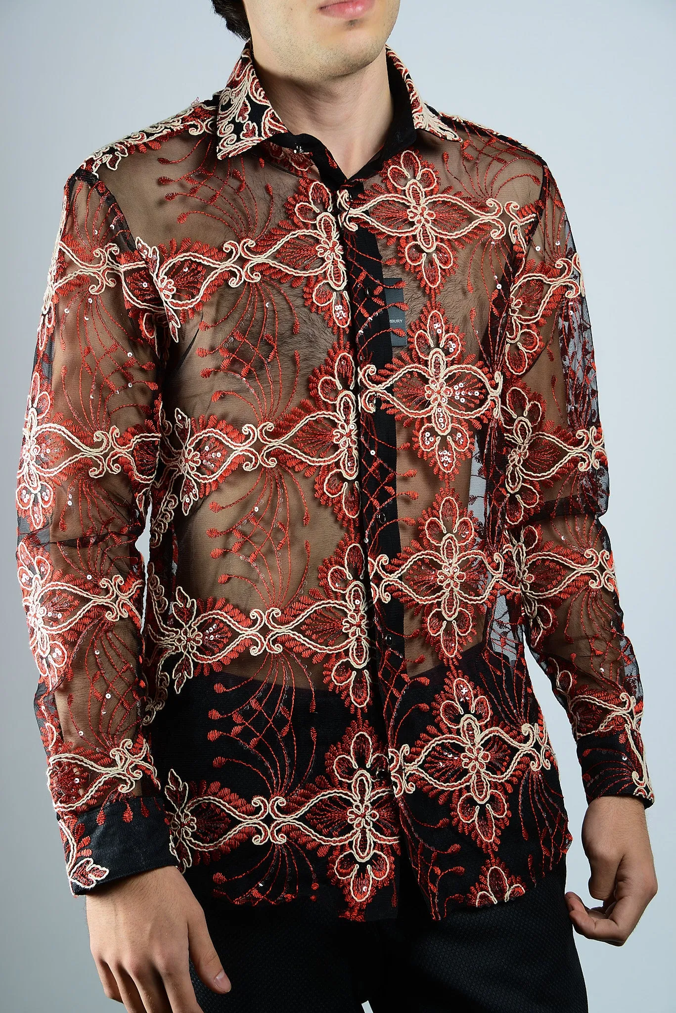 Biscayne Embellished Ls Shirt