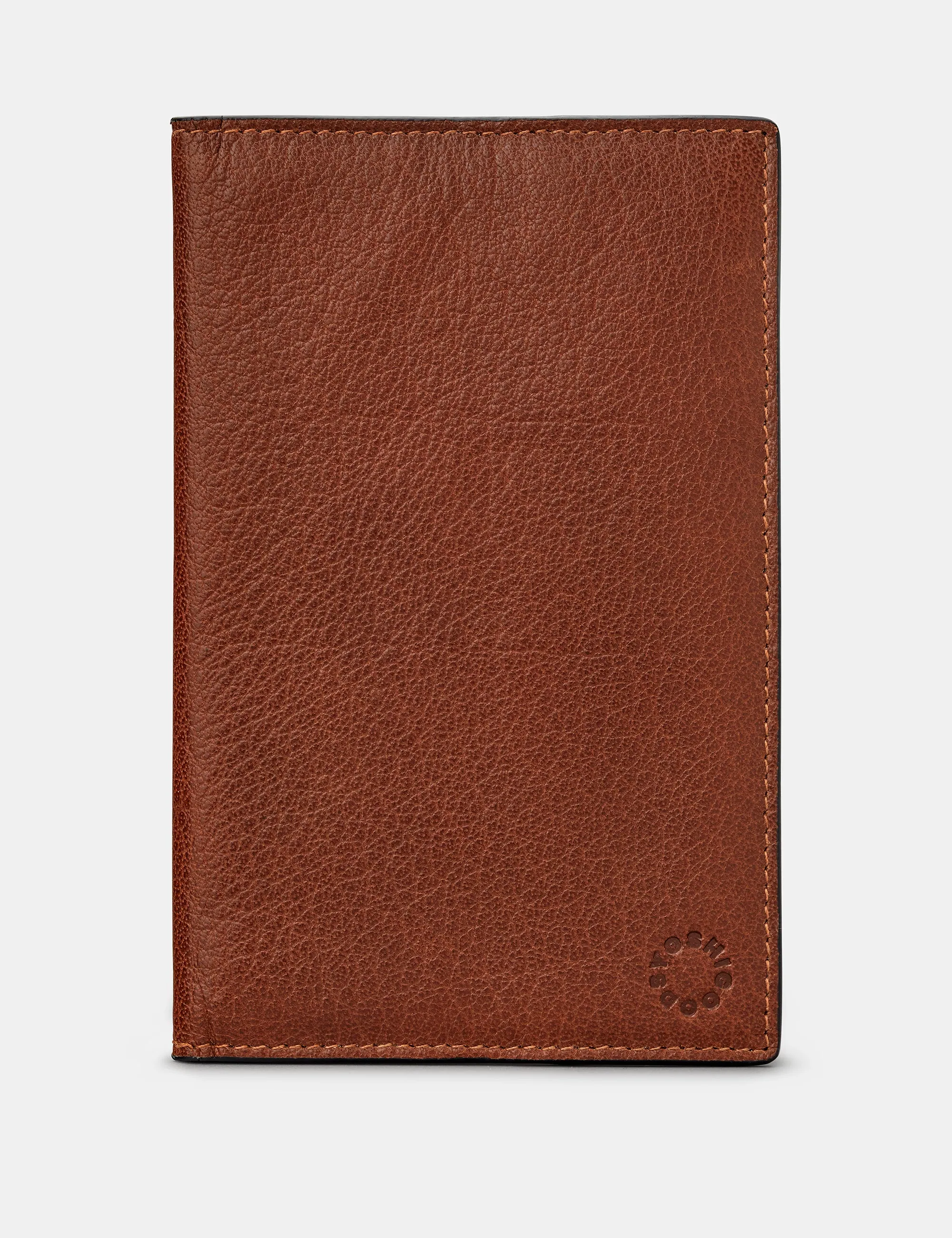 Brown Leather Golf Scorecard Holder