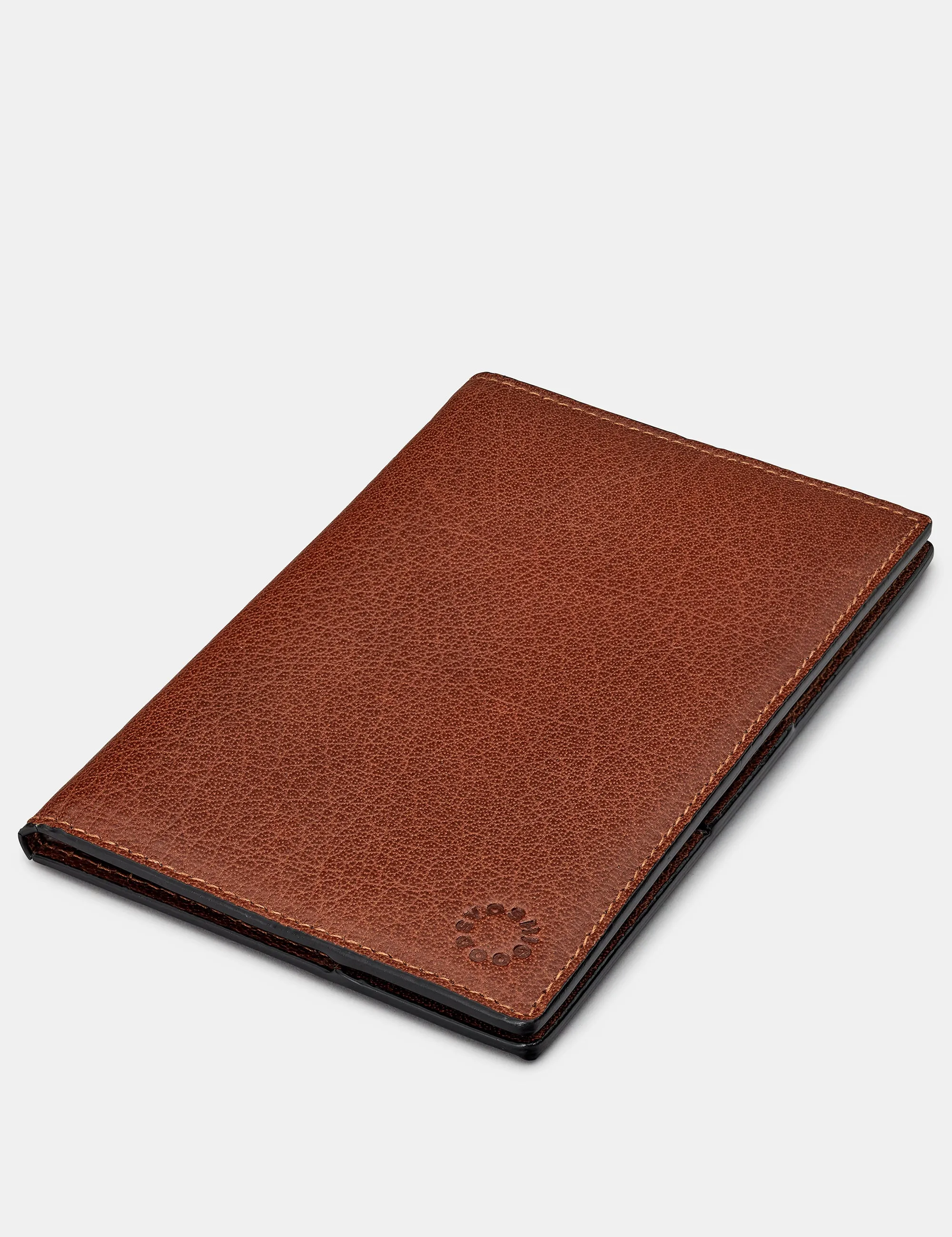 Brown Leather Golf Scorecard Holder