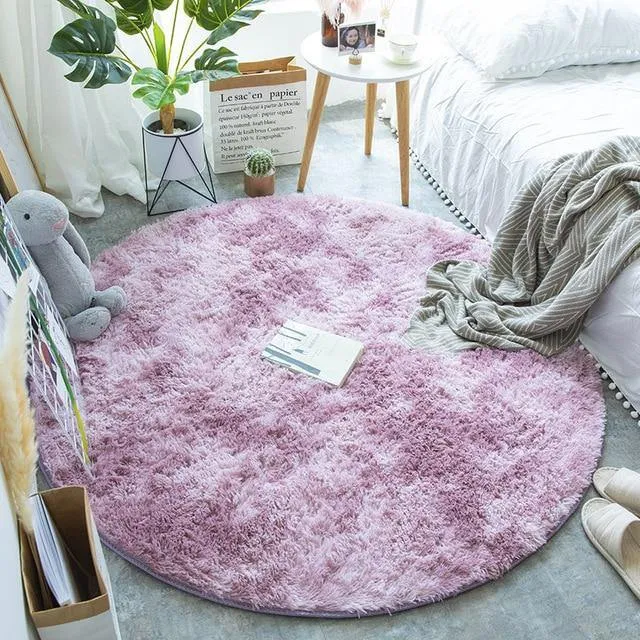 Bubble Kiss Fluffy Long Plush Faux Fur Rug