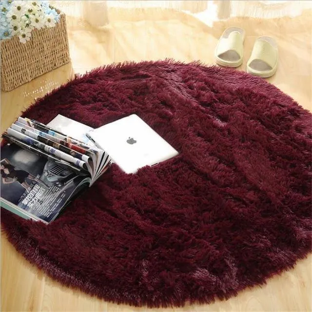 Bubble Kiss Fluffy Long Plush Faux Fur Rug