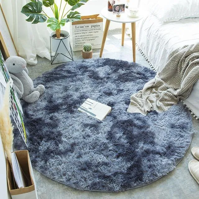 Bubble Kiss Fluffy Long Plush Faux Fur Rug