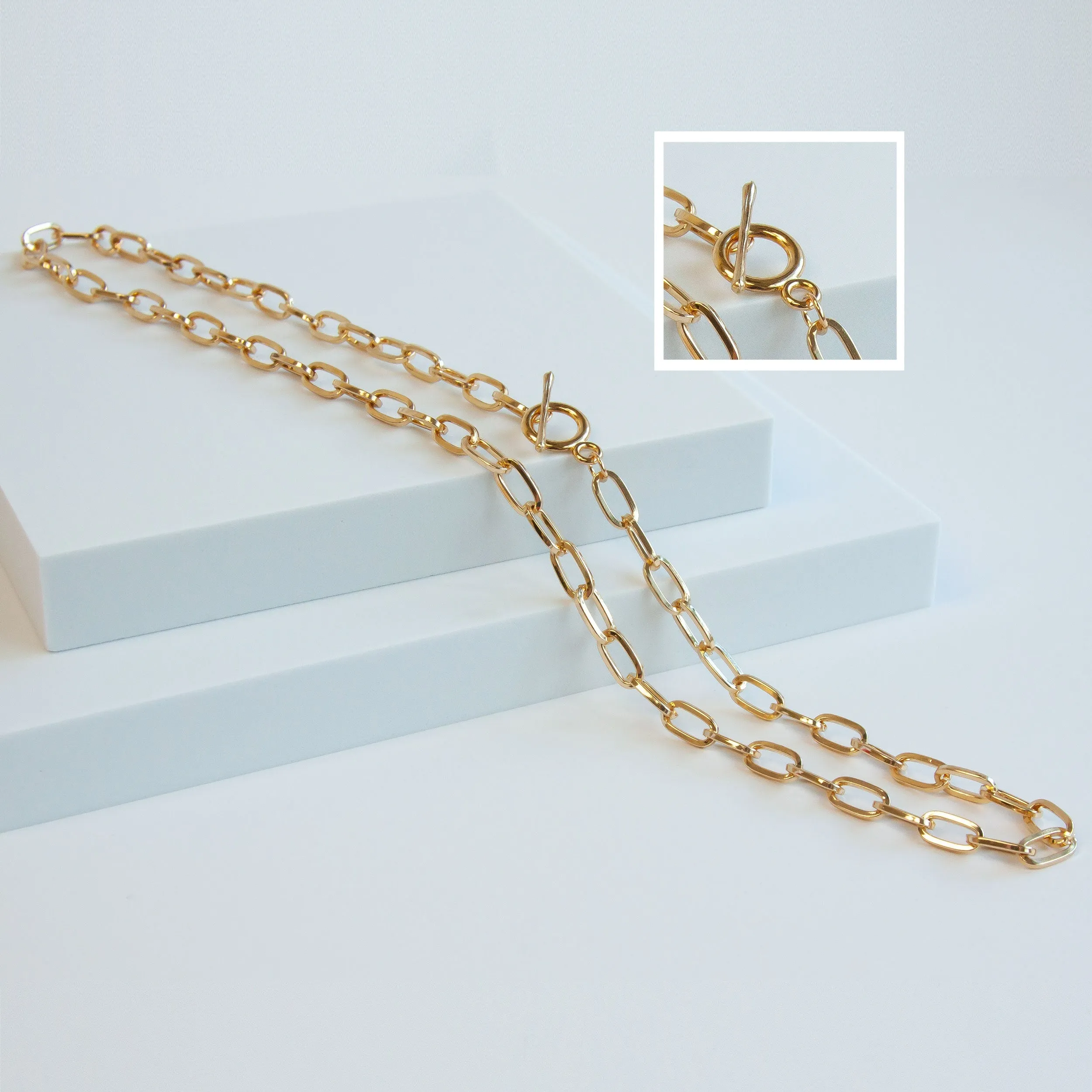 Charles Albert Paperclip Chain