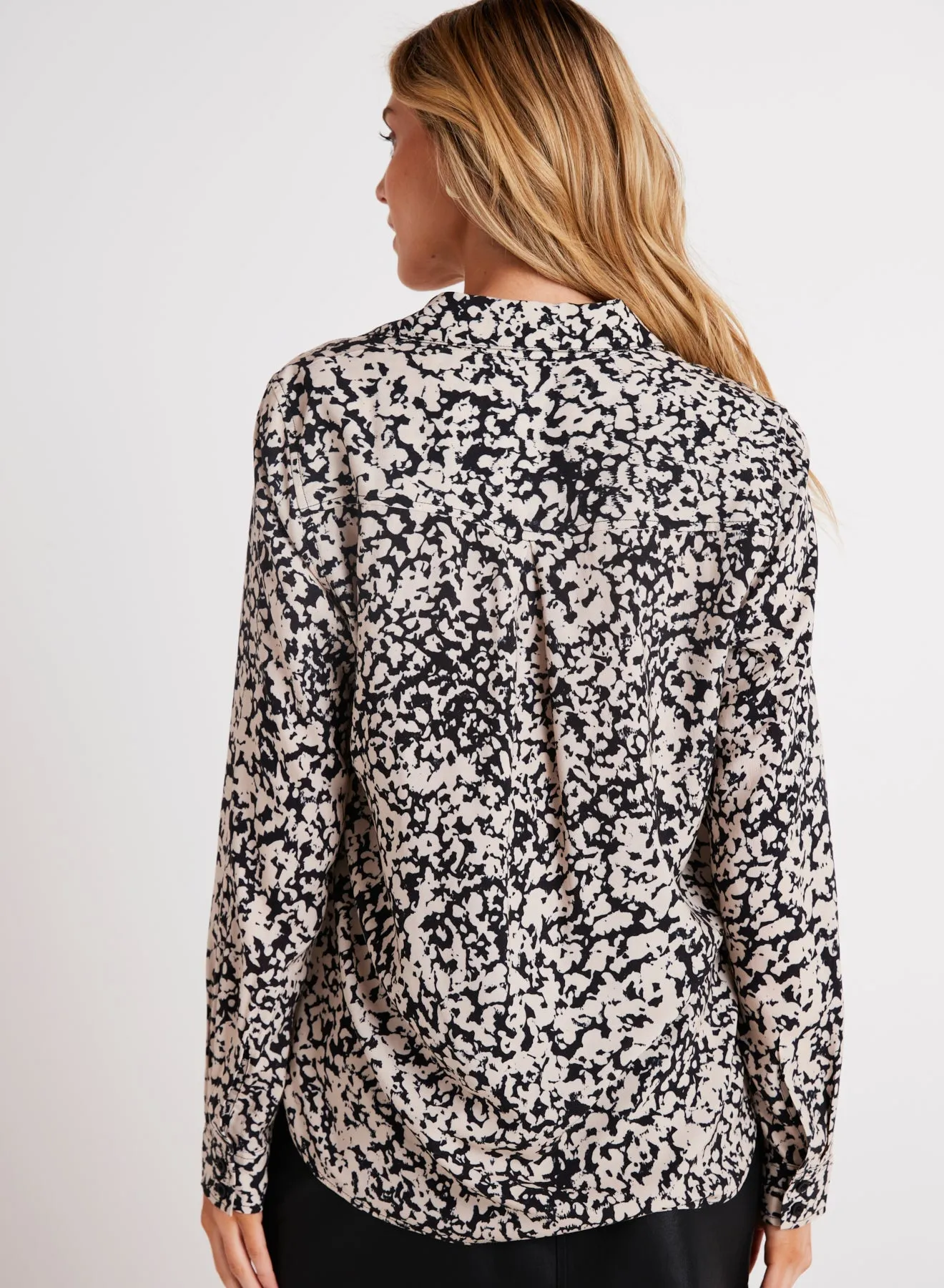 Clean Shirt - Abstract Bloom Print