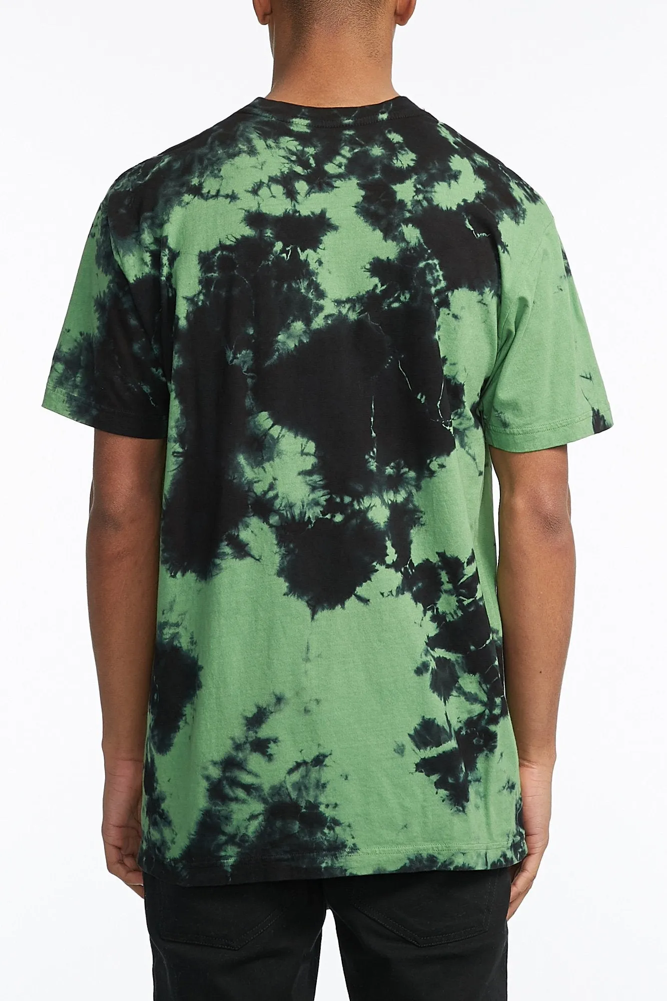 DC Guys Dynamite Green Tie Dye Tee