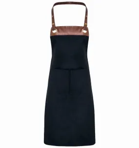 Espresso Vegan Leather Apron