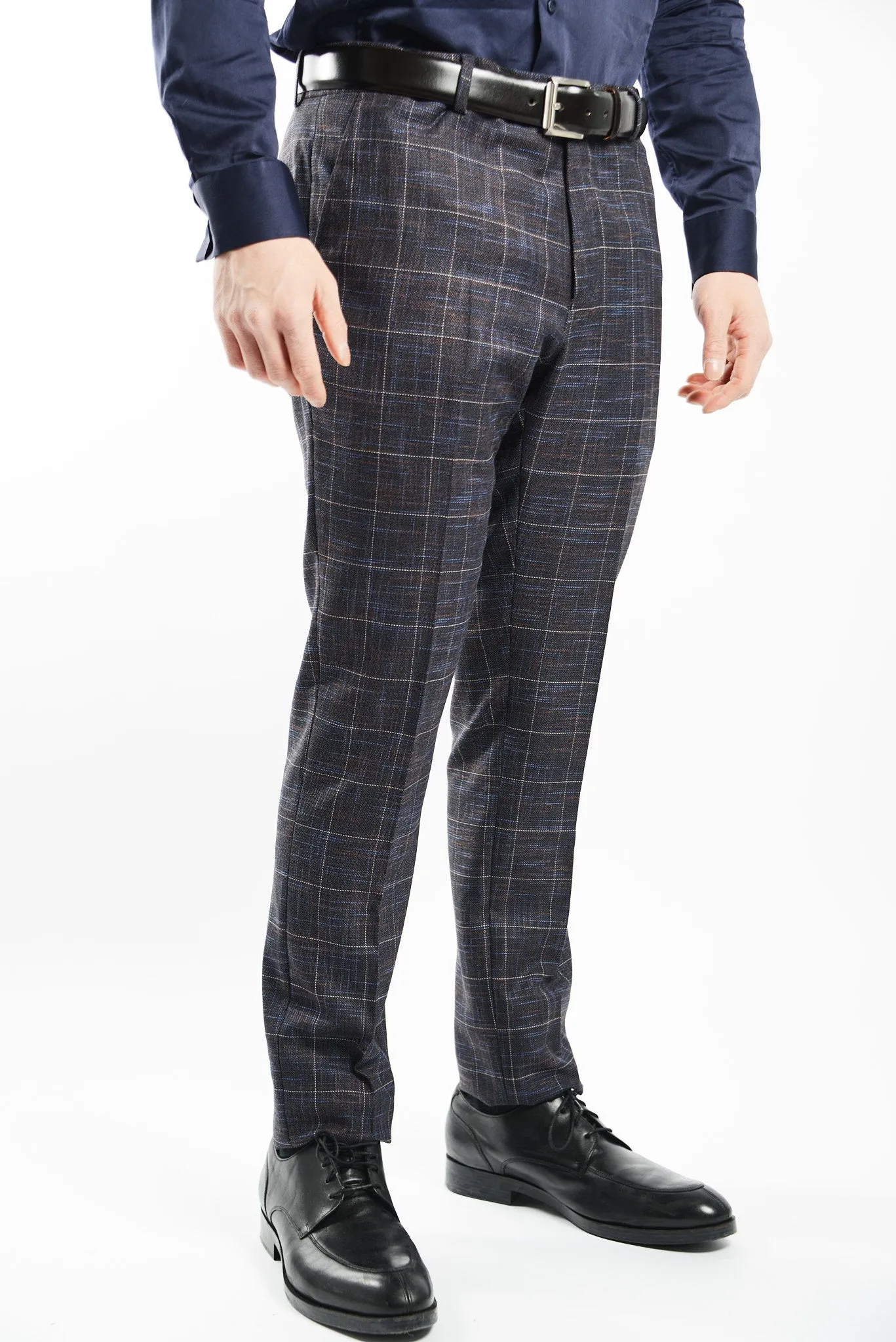 EURO WINDOWPANE DT DRESS PANT