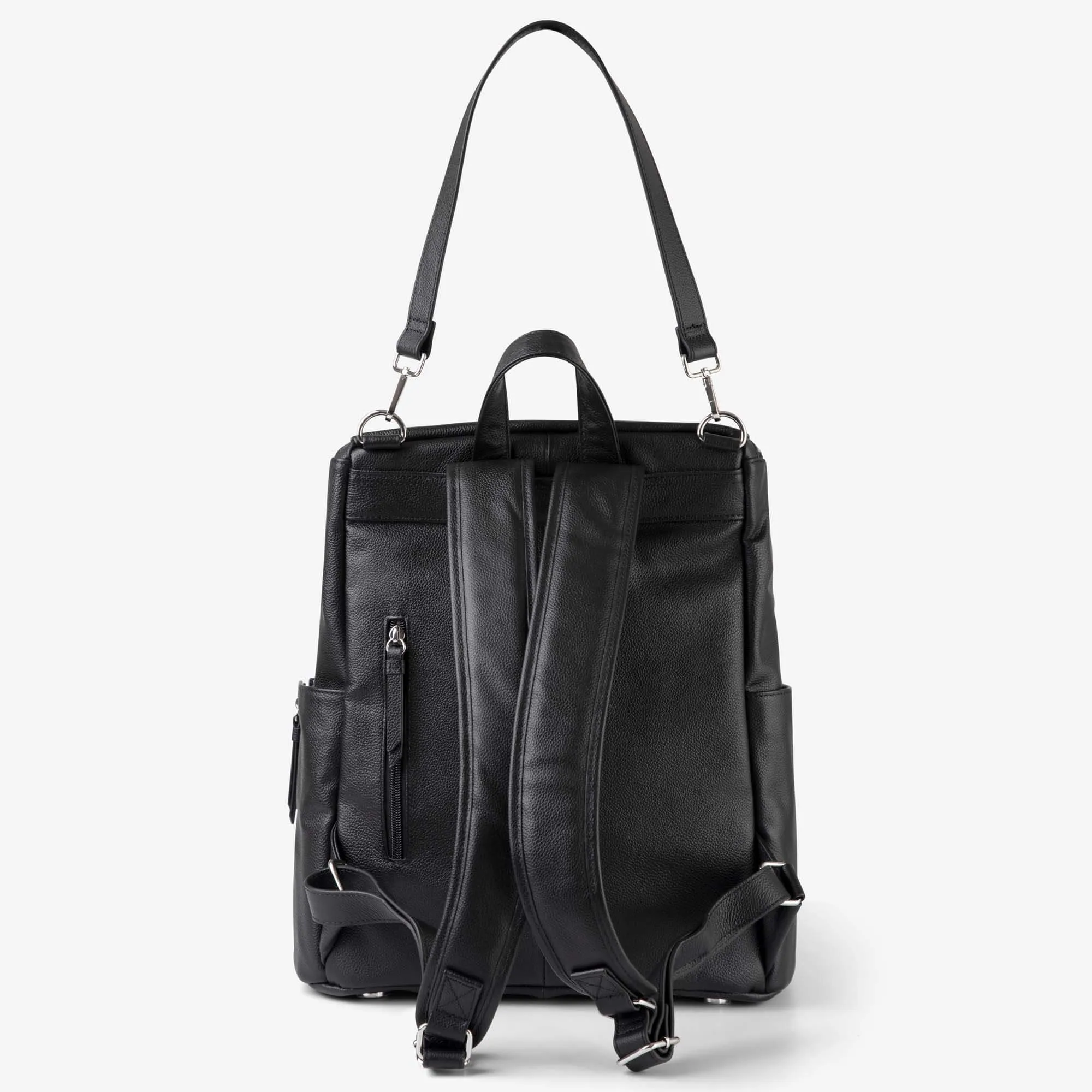 Frankie Everyday Backpack (Leather) Black