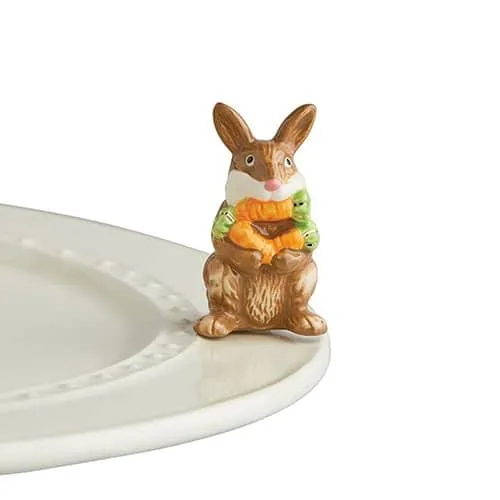 Funny Bunny Brown Bunny Mini by Nora Fleming