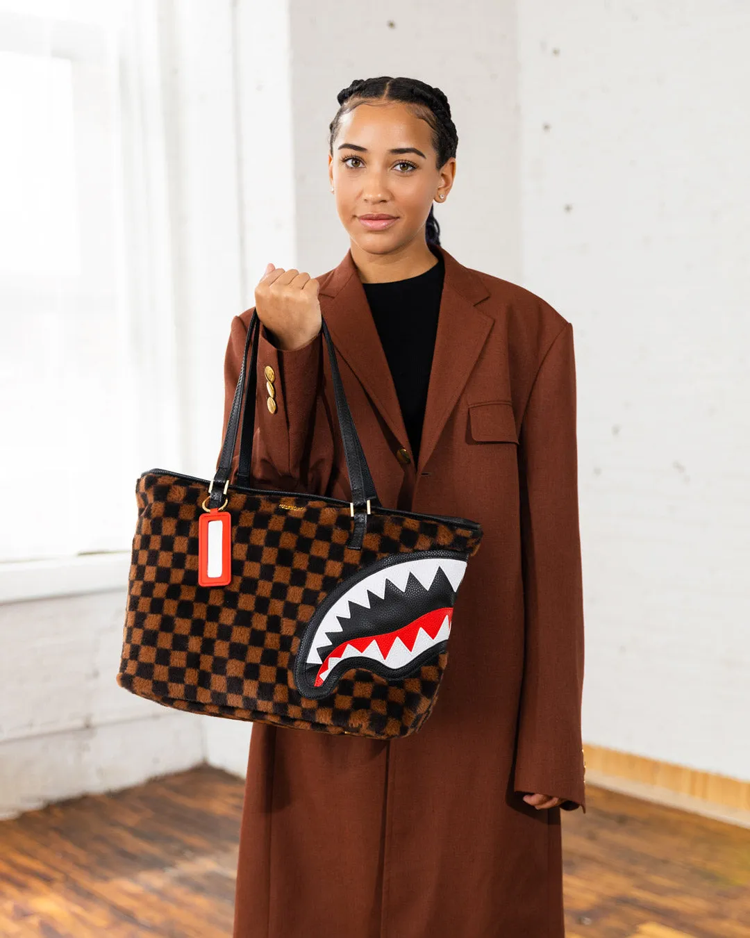 FURRR SHARKS IN PARIS TOTE