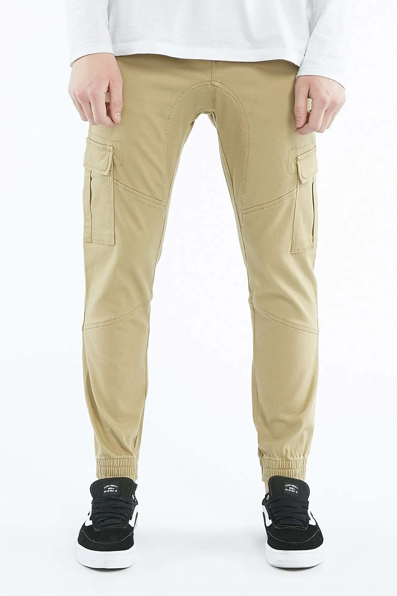 Guys Cargo Khaki Jogger