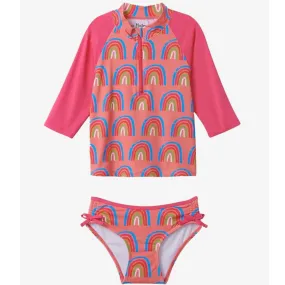 Hatley Lucky Rainbows Rashguard Set