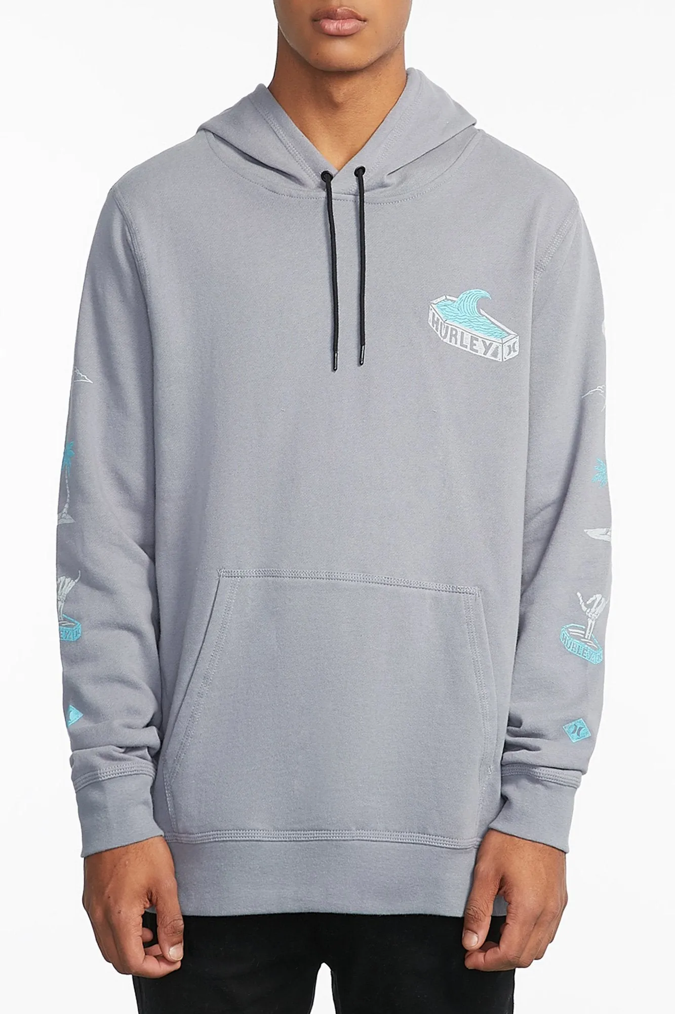 Hurley Guys RIP Shred Graphic Popover Hoodie