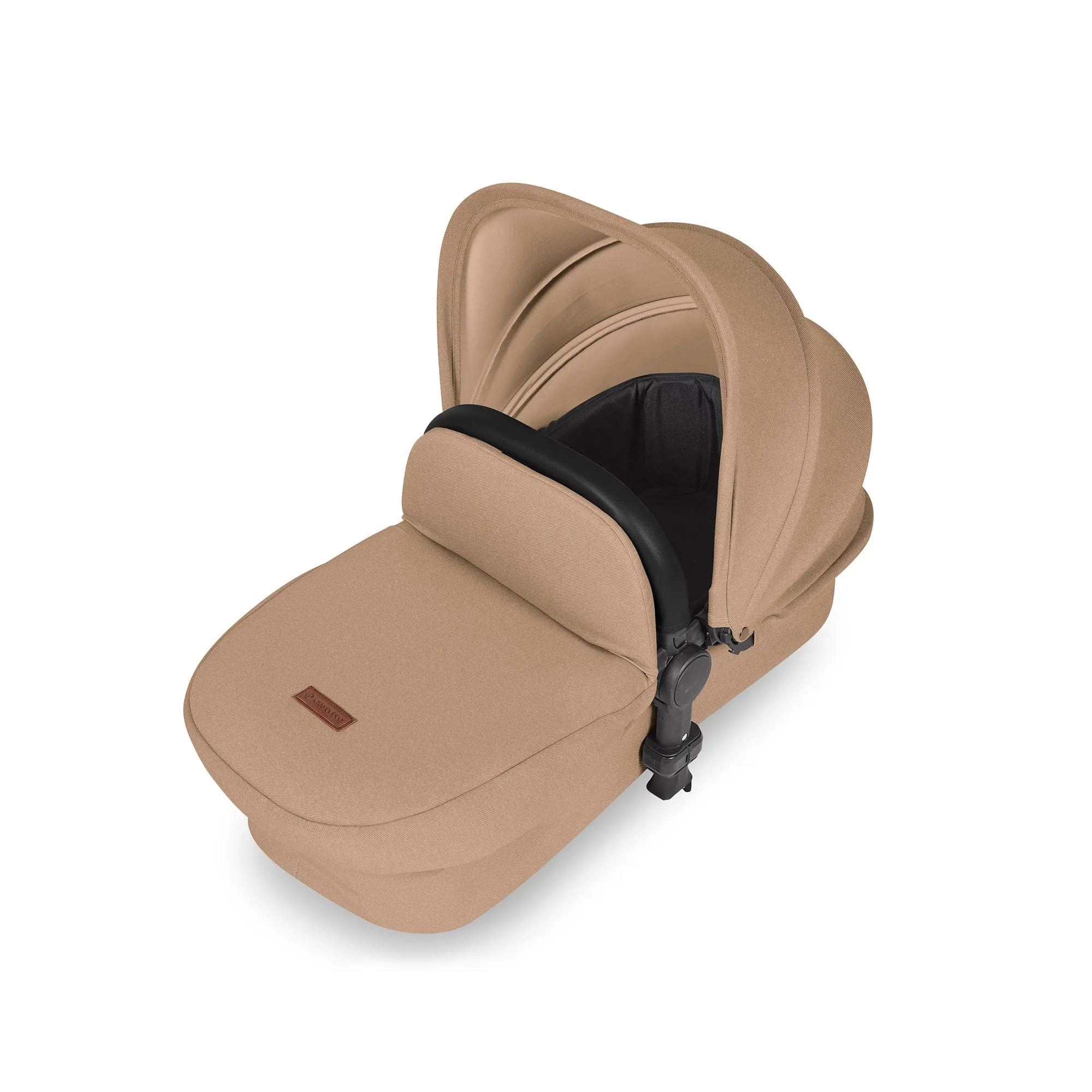 Ickle Bubba Stomp Luxe All-in-One I-Size Travel System With Isofix Base - Black / Desert / Black