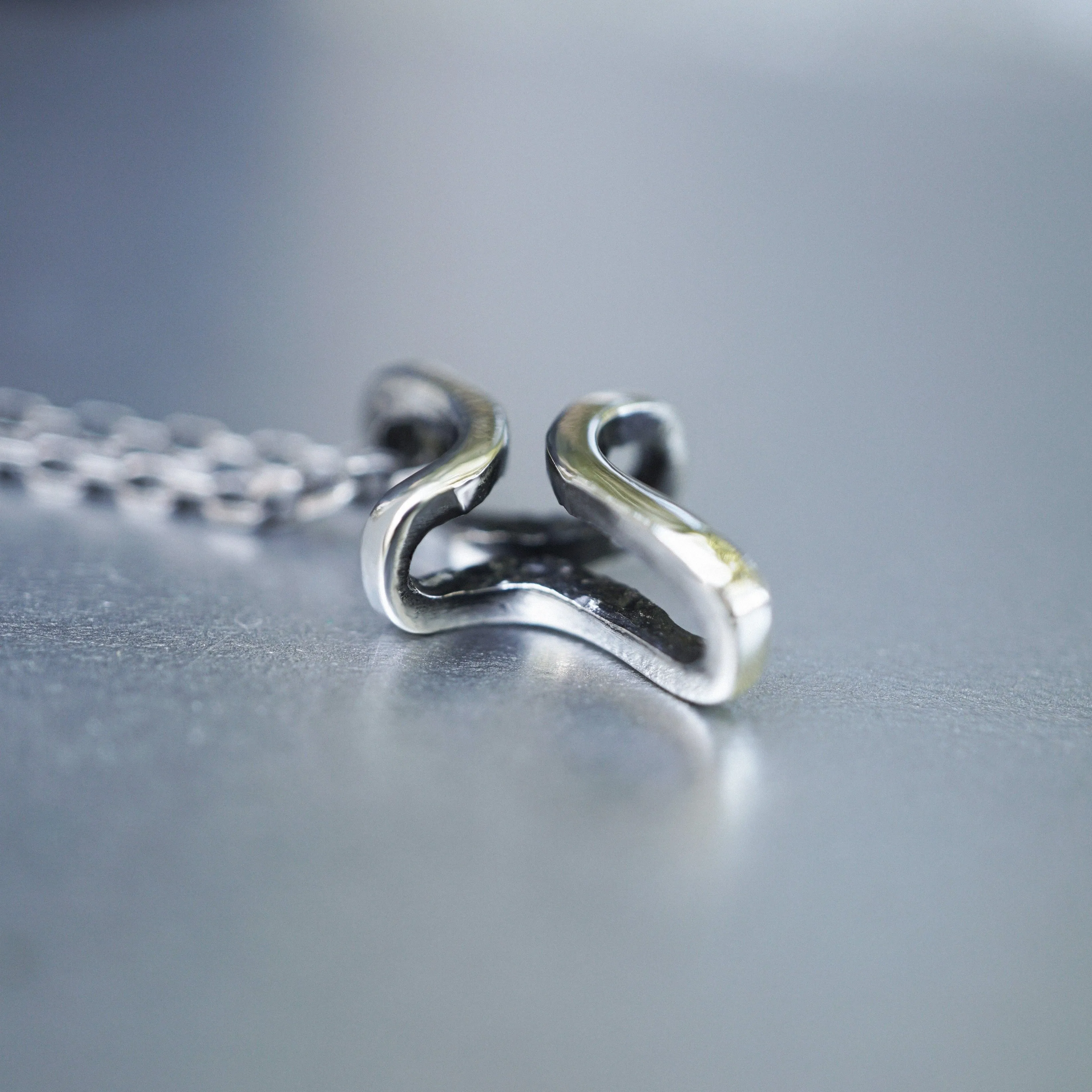 INFINITY | mens silver cross necklace