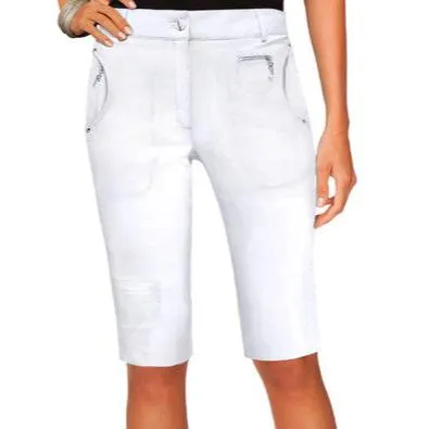 Jamie Sadock Knee Capri Airwear White