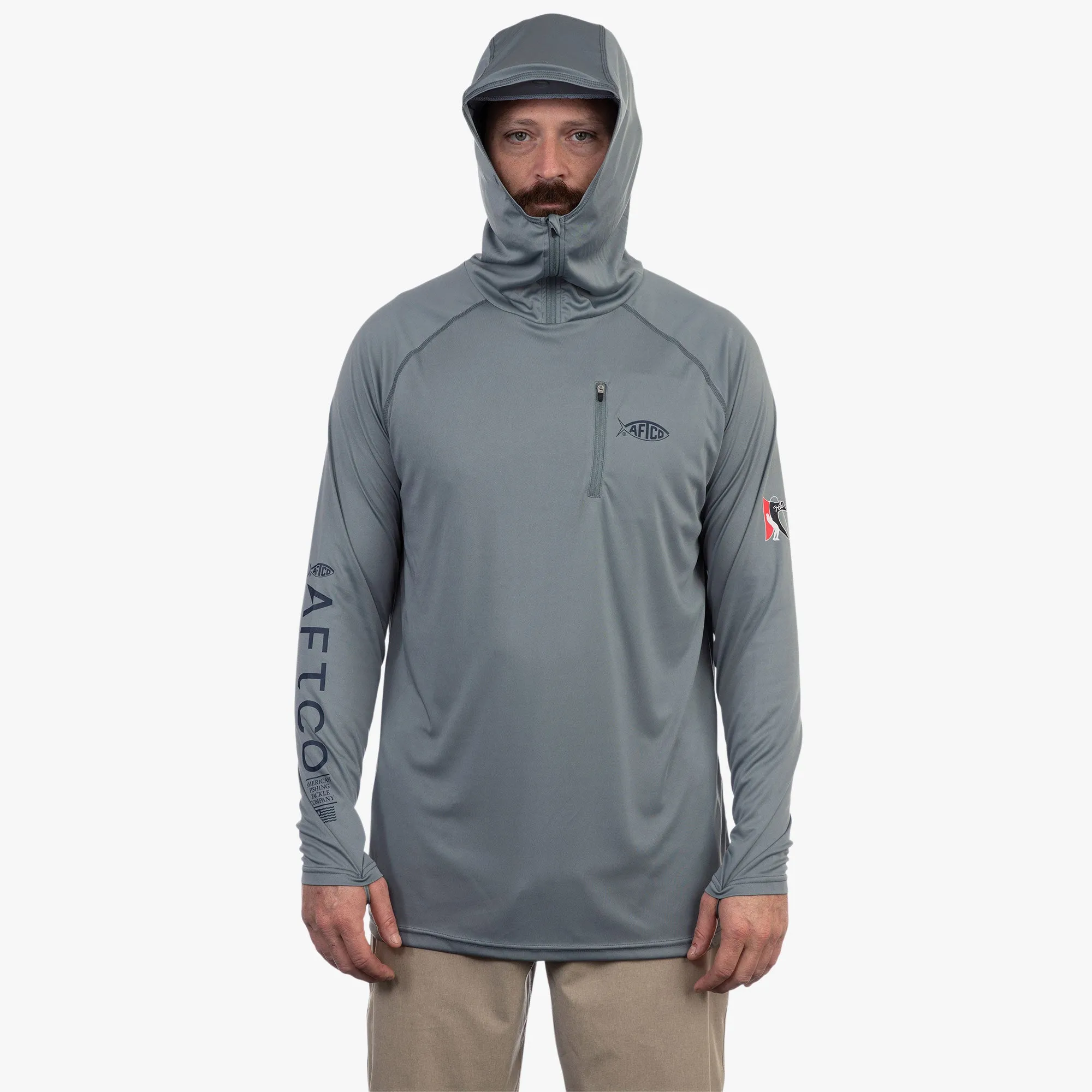 Jason Christie Hooded LS Performance Shirt