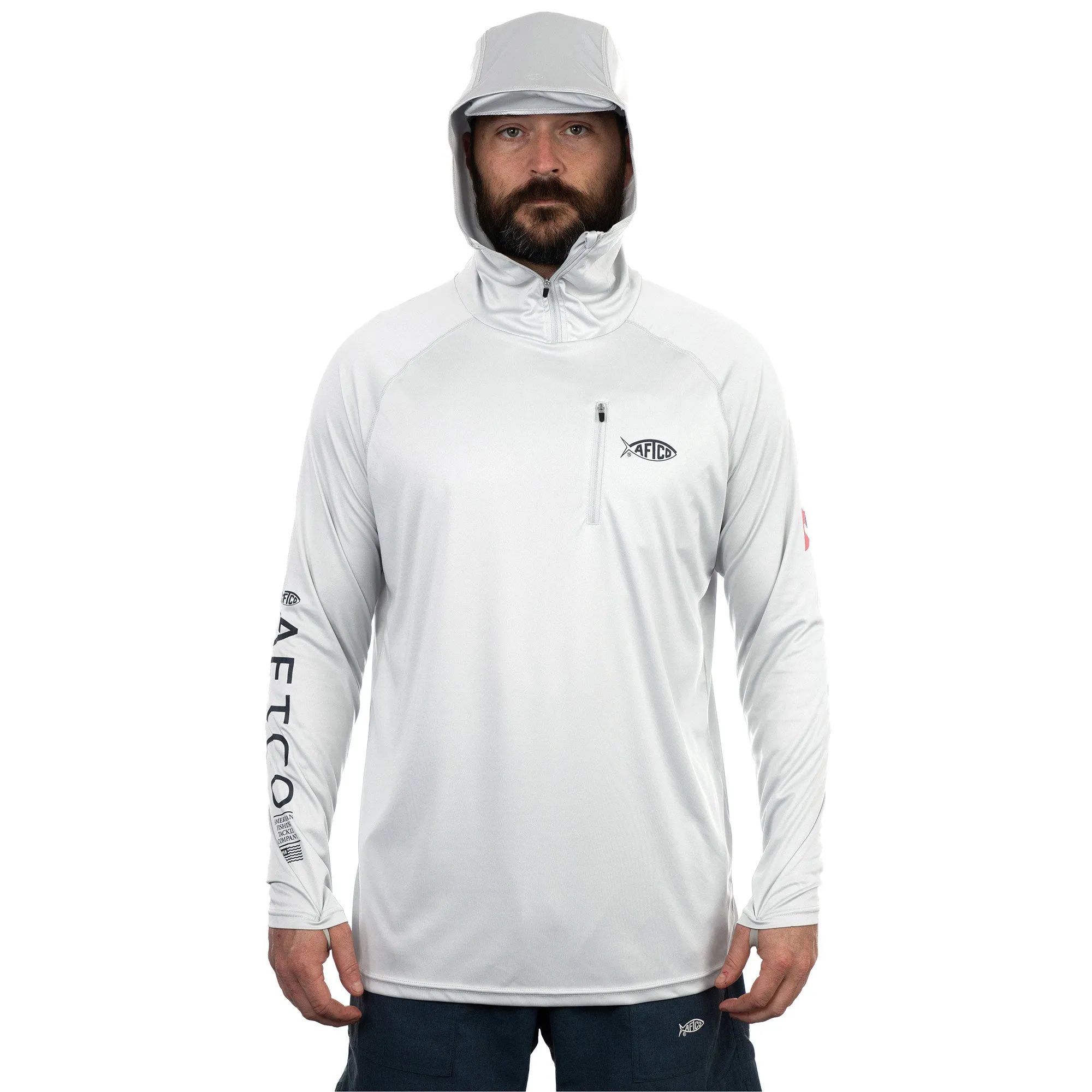 Jason Christie Hooded LS Performance Shirt