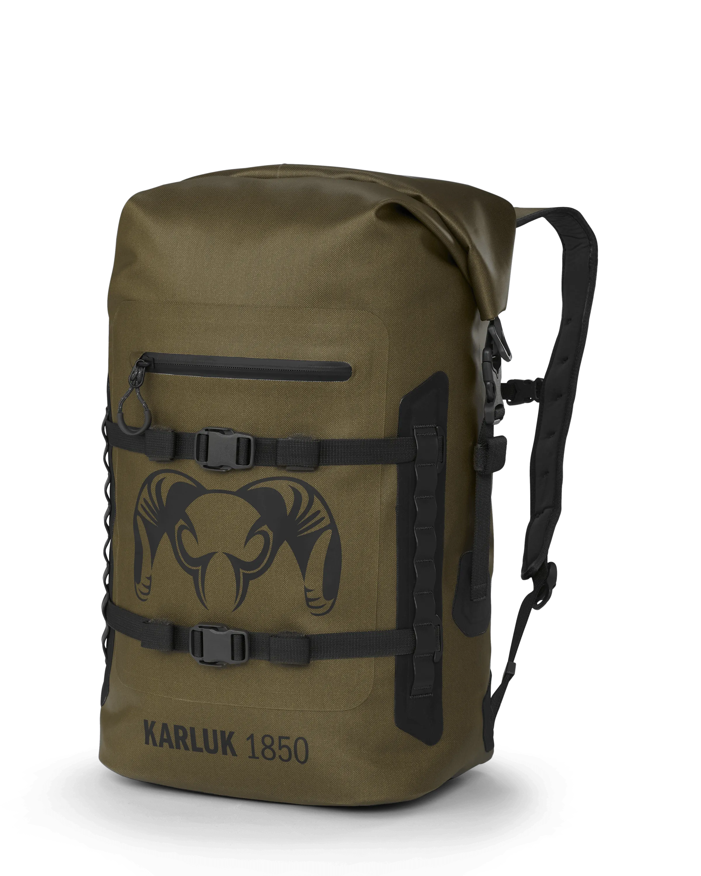 Karluk 1850 Roll Top Dry Backpack | Coyote Brown