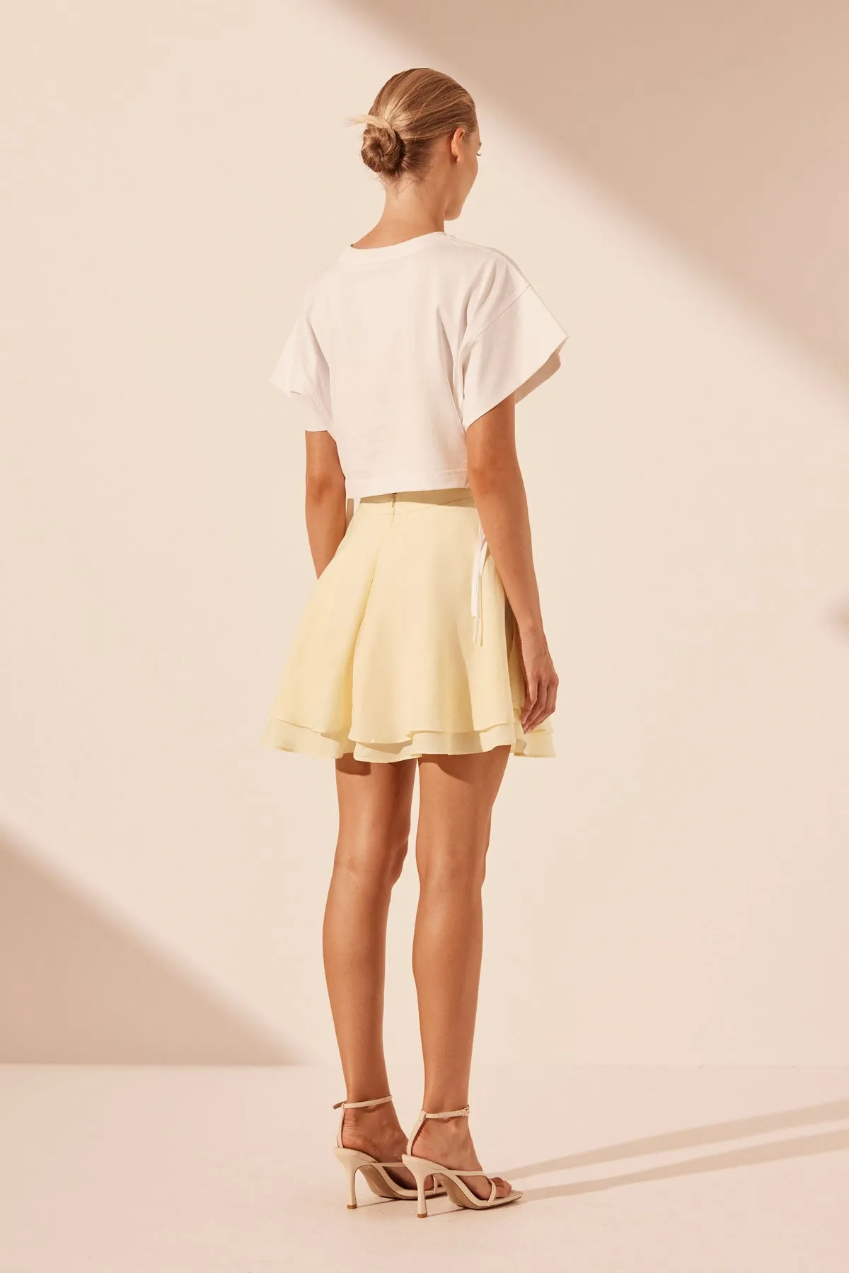 LIMON CIRCULAR MINI SKIRT