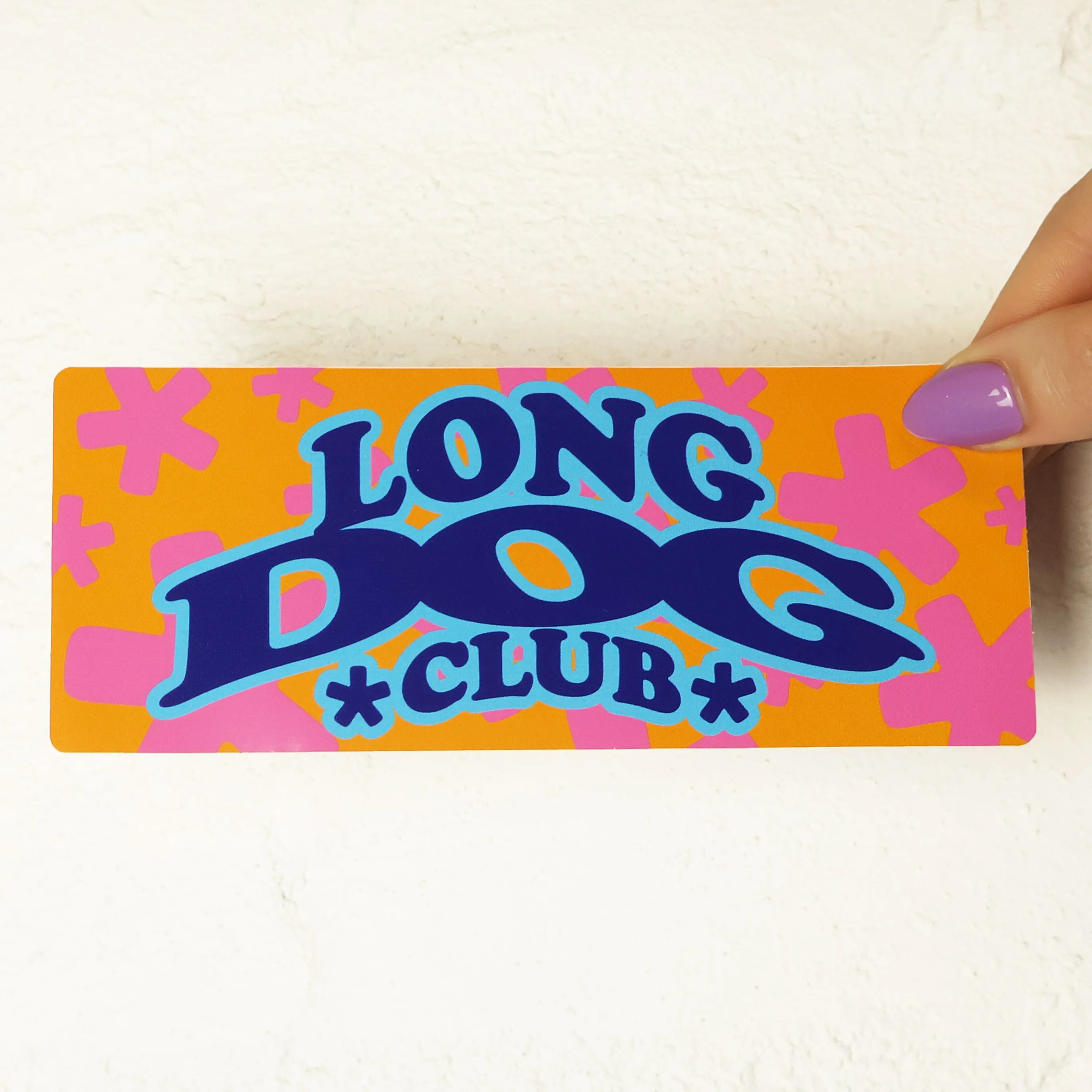 Long Dog Club Sticker