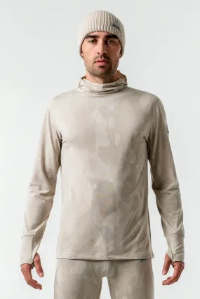 Men’s Bedrock Light Base Layer-Bark Camo Birch