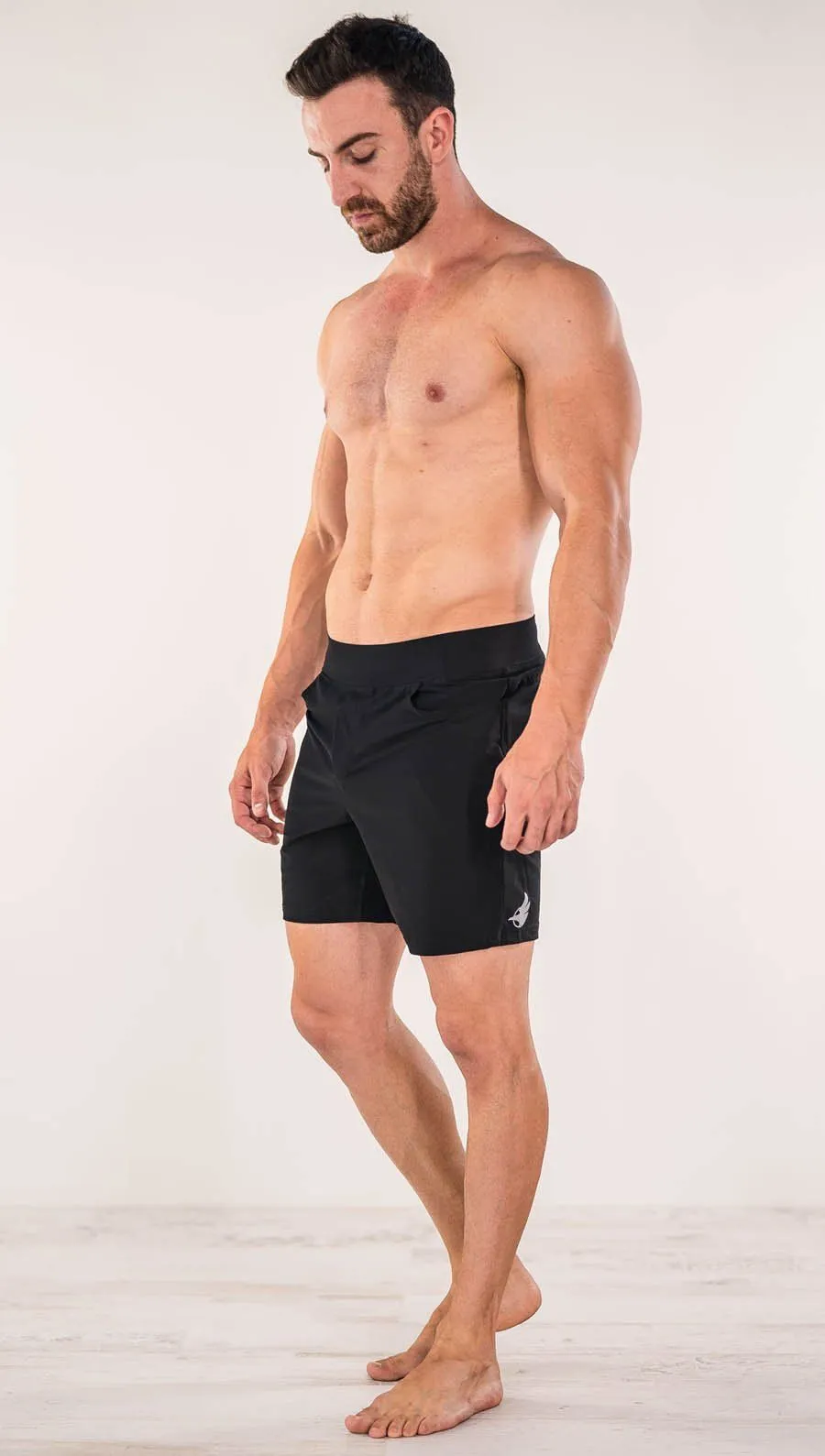 Men's - Black Shorts 7" Inseam