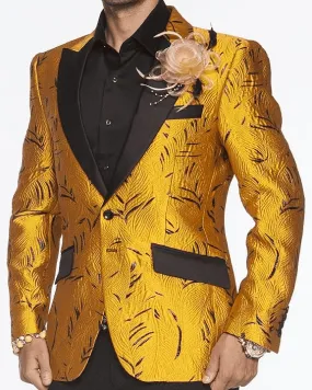 Men's Fashion Blazer Sport Coat Noah Gold