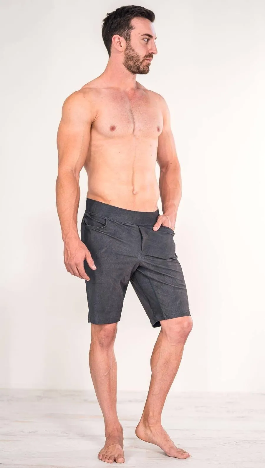 Men's - Gray Shorts 10.5" Inseam