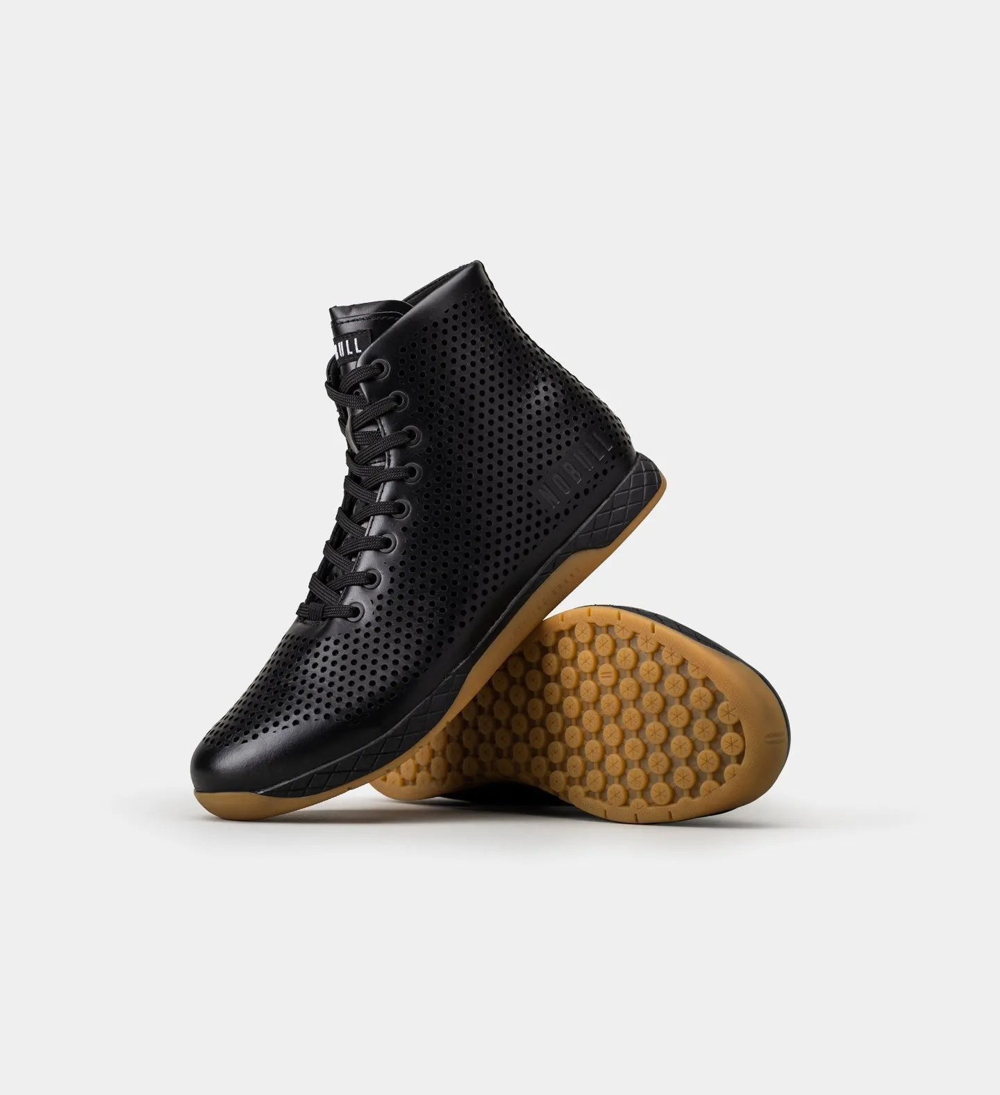 Men's High-Top Leather Trainer