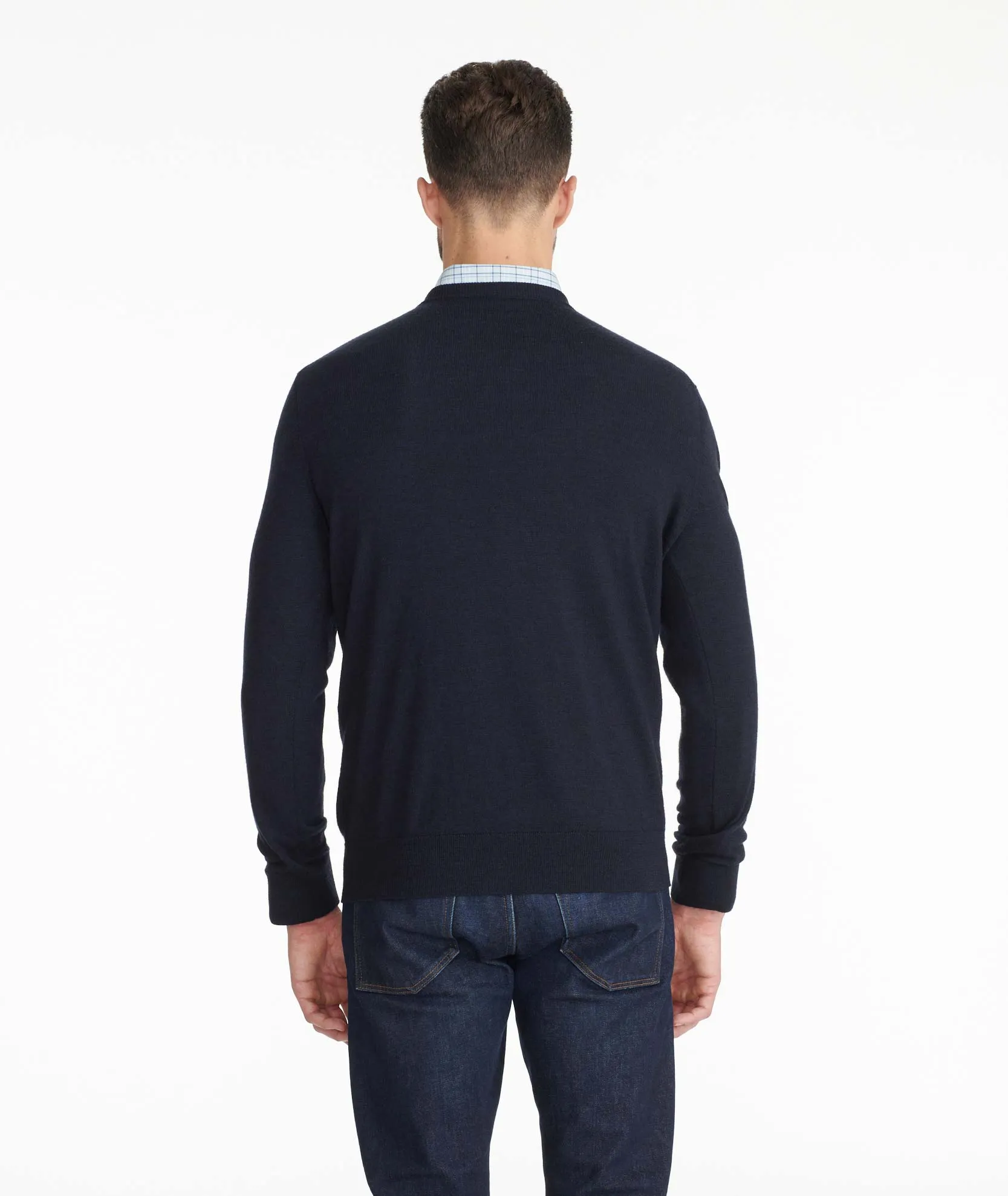 Merino Wool V-Neck Sweater