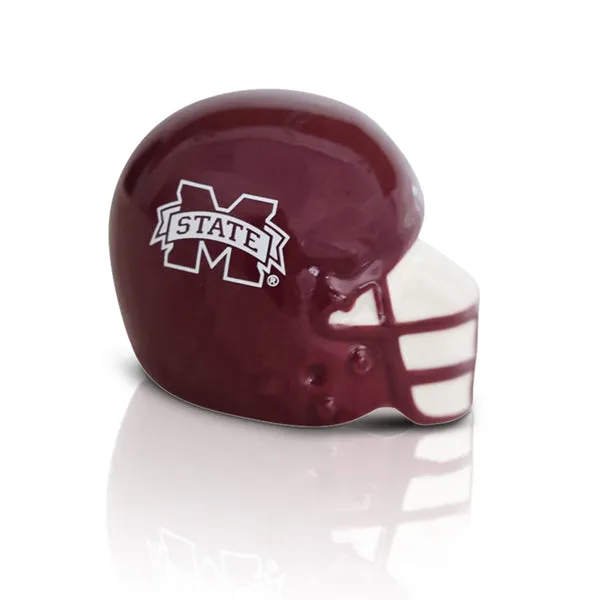 Mississippi State University Helmet Mini by Nora Fleming